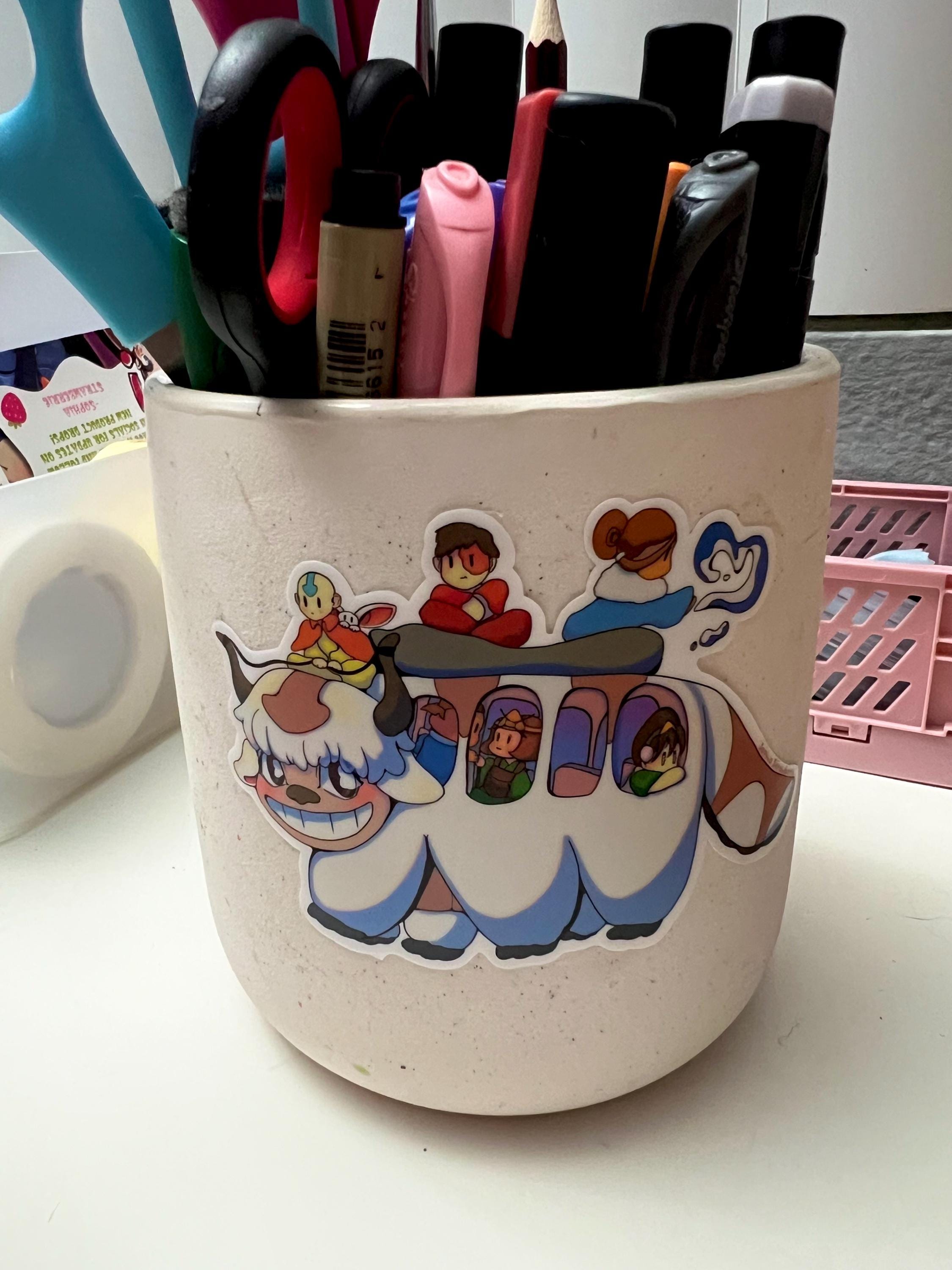 Catbus Flying Bison Appa with GaAng ATLA waterproof sticker