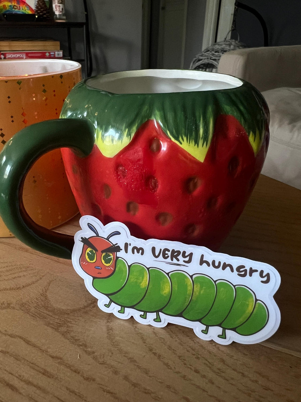 I’m very hungry Caterpillar Waterproof Sticker